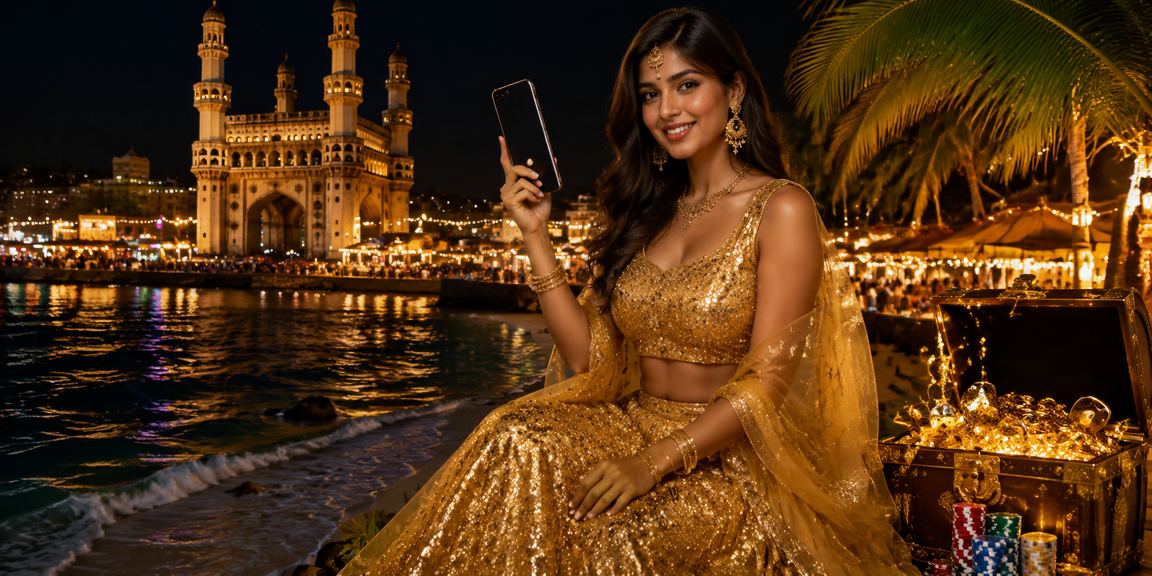 VIP member enjoying exclusive casino perks in Hyderabad