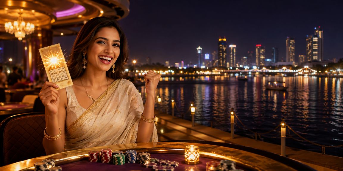 Diwali festival celebration with lottery tickets in Pune